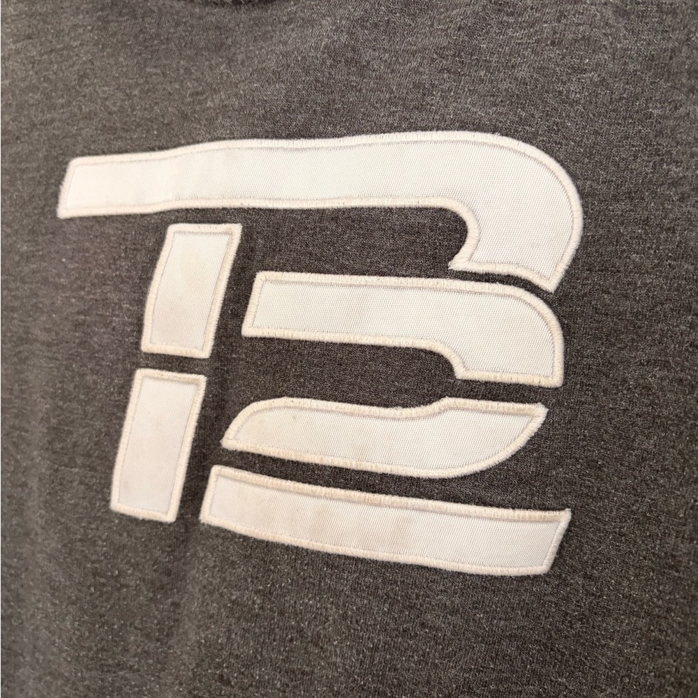 Gray TB Logo Sweatshirt - Youth Medium